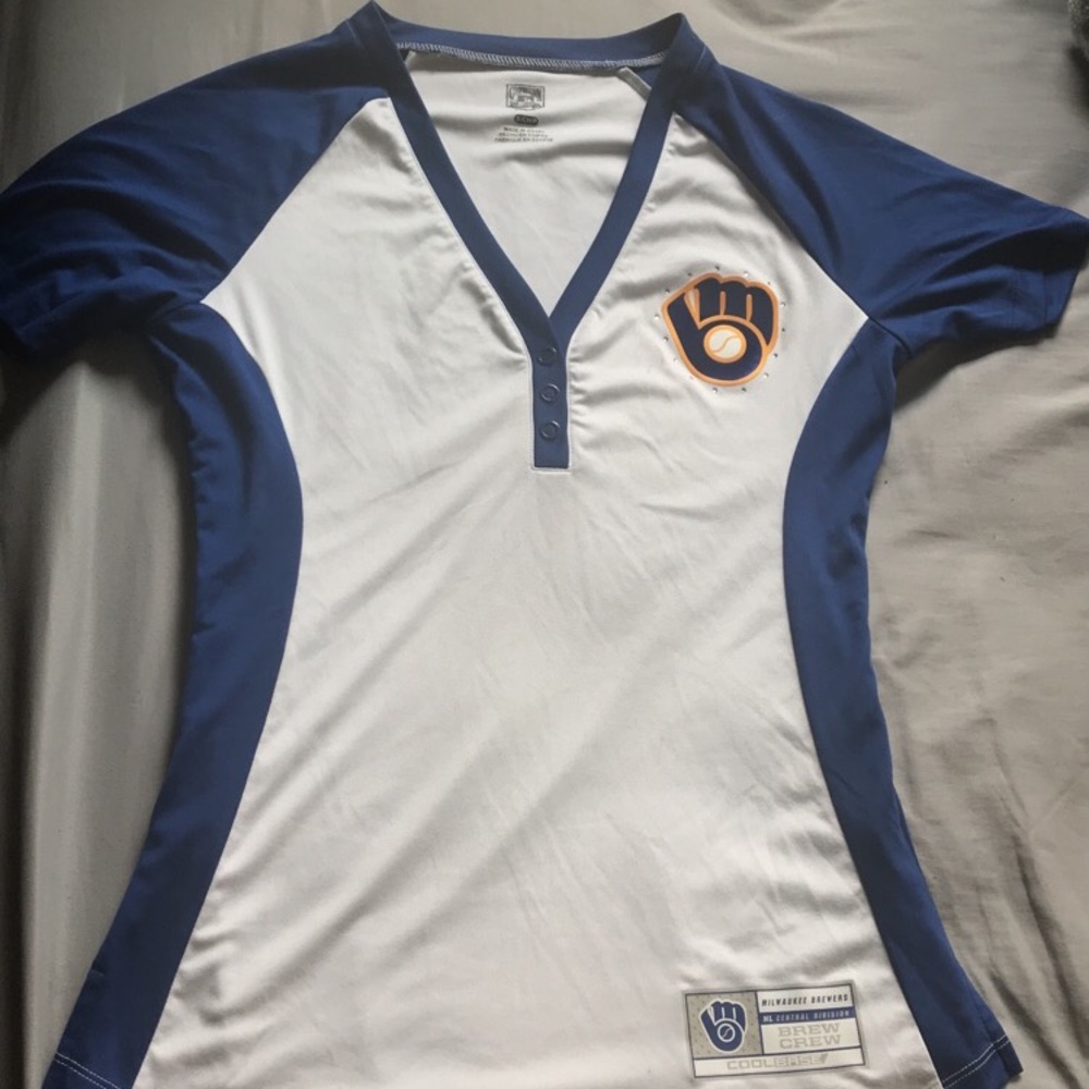 MLB Brewers Jersey T-shirt